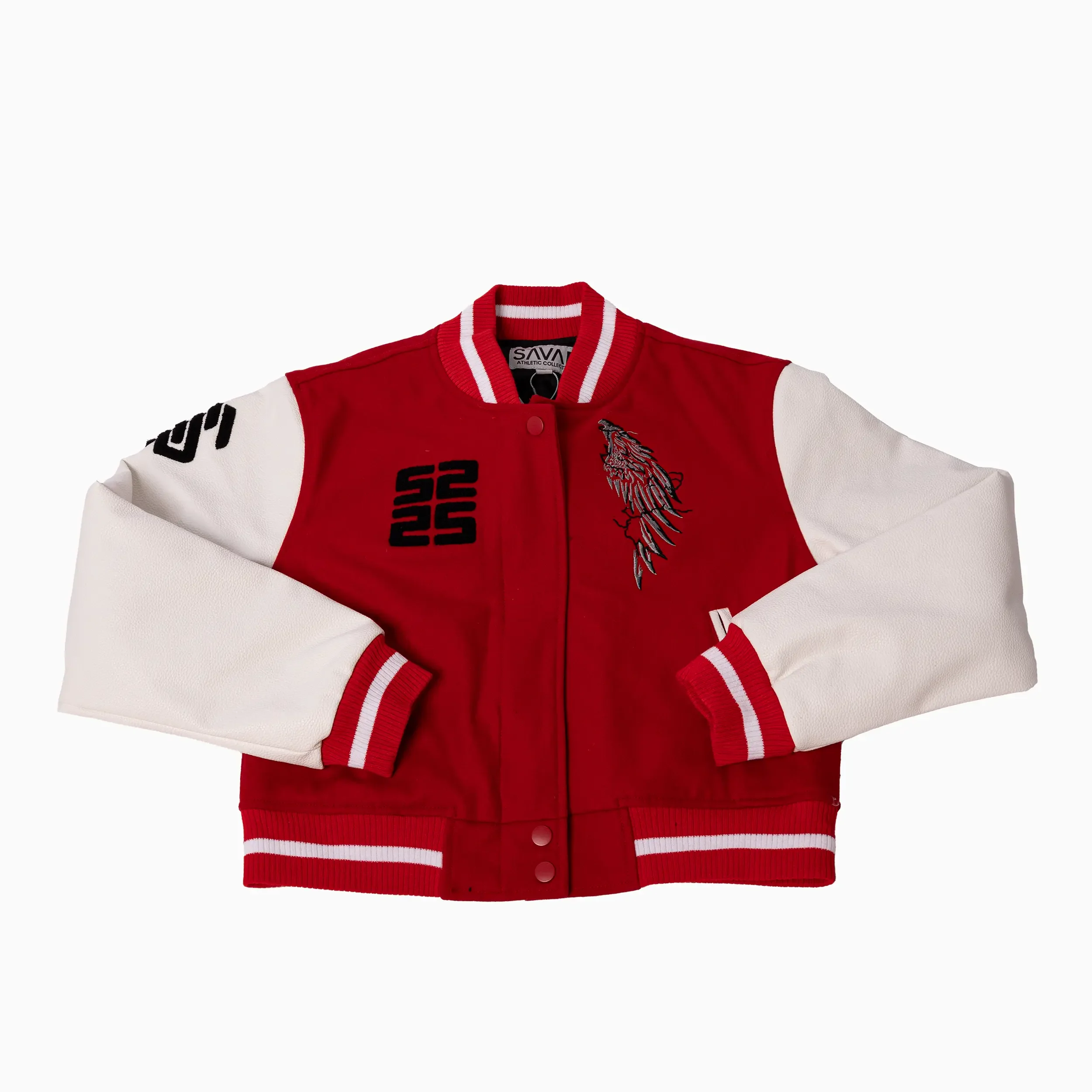 Women's Wings Wool Varsity Jacket - Image 8