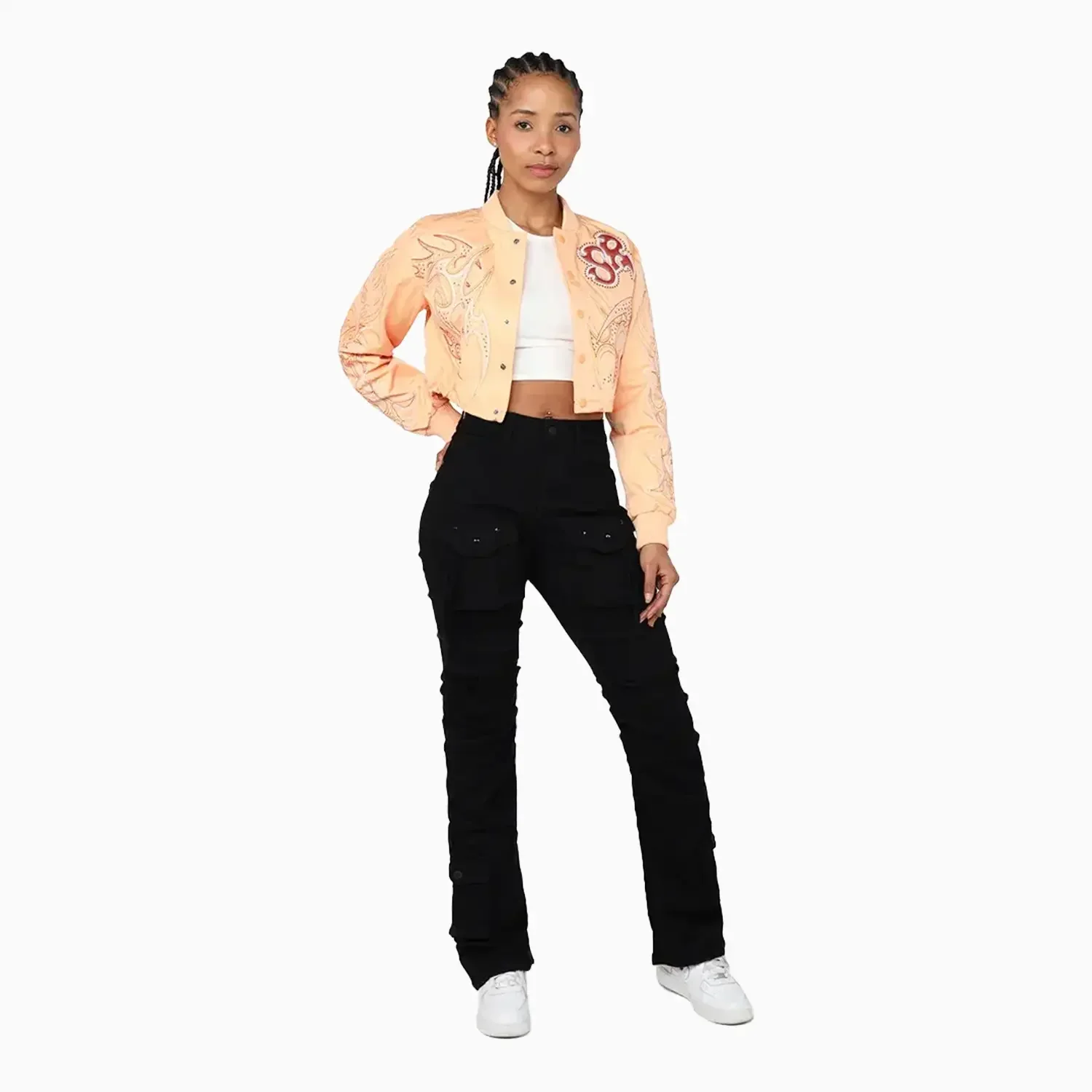 Women's Coated Nylon Light Jacket - Image 3
