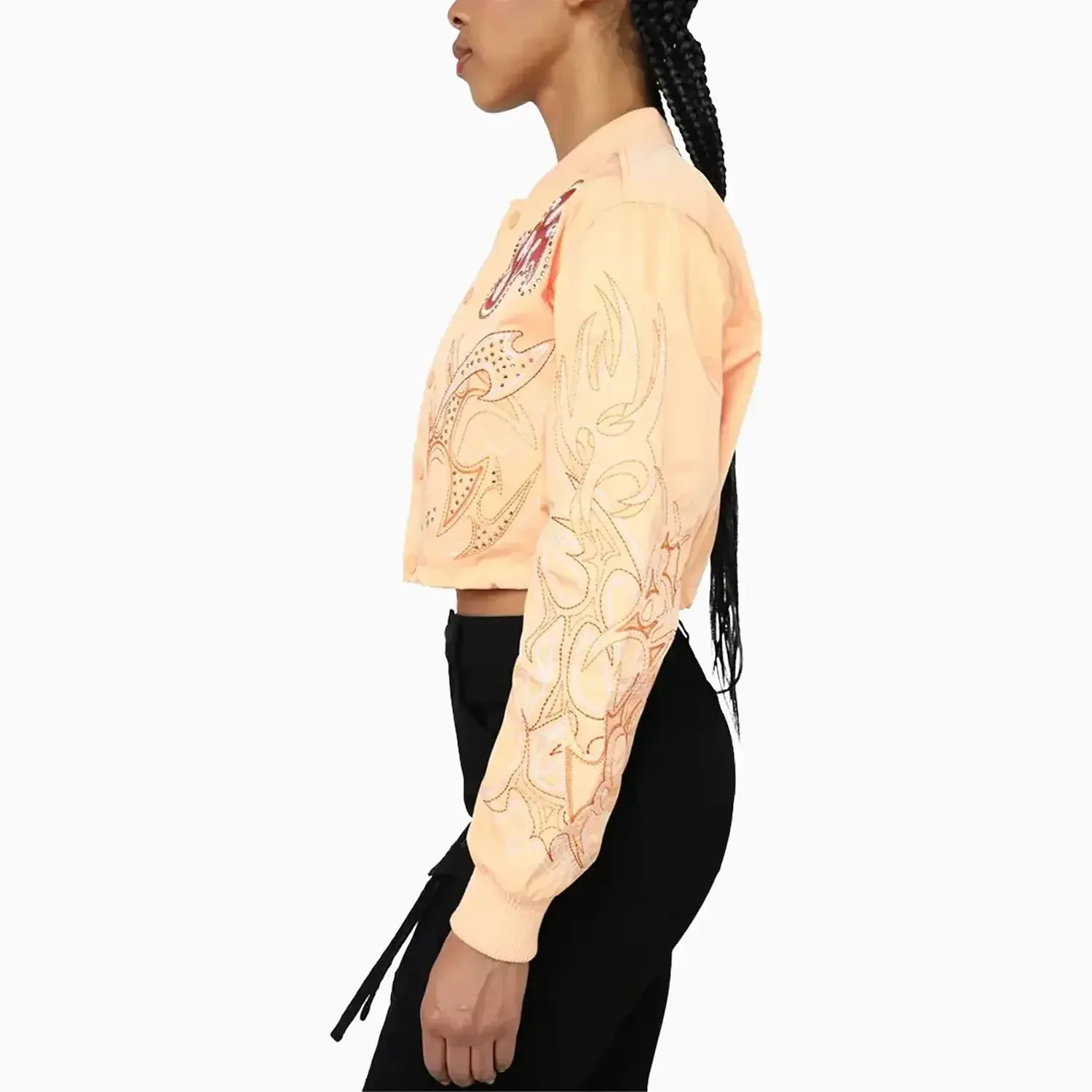 Women's Coated Nylon Light Jacket - Image 4