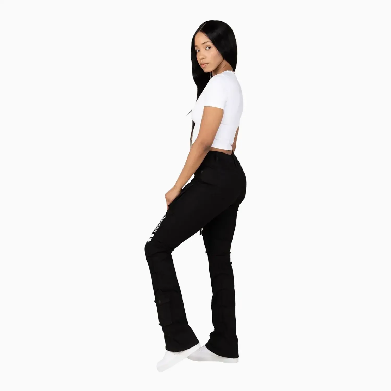 Women's High Rise Printed Pant - Image 4