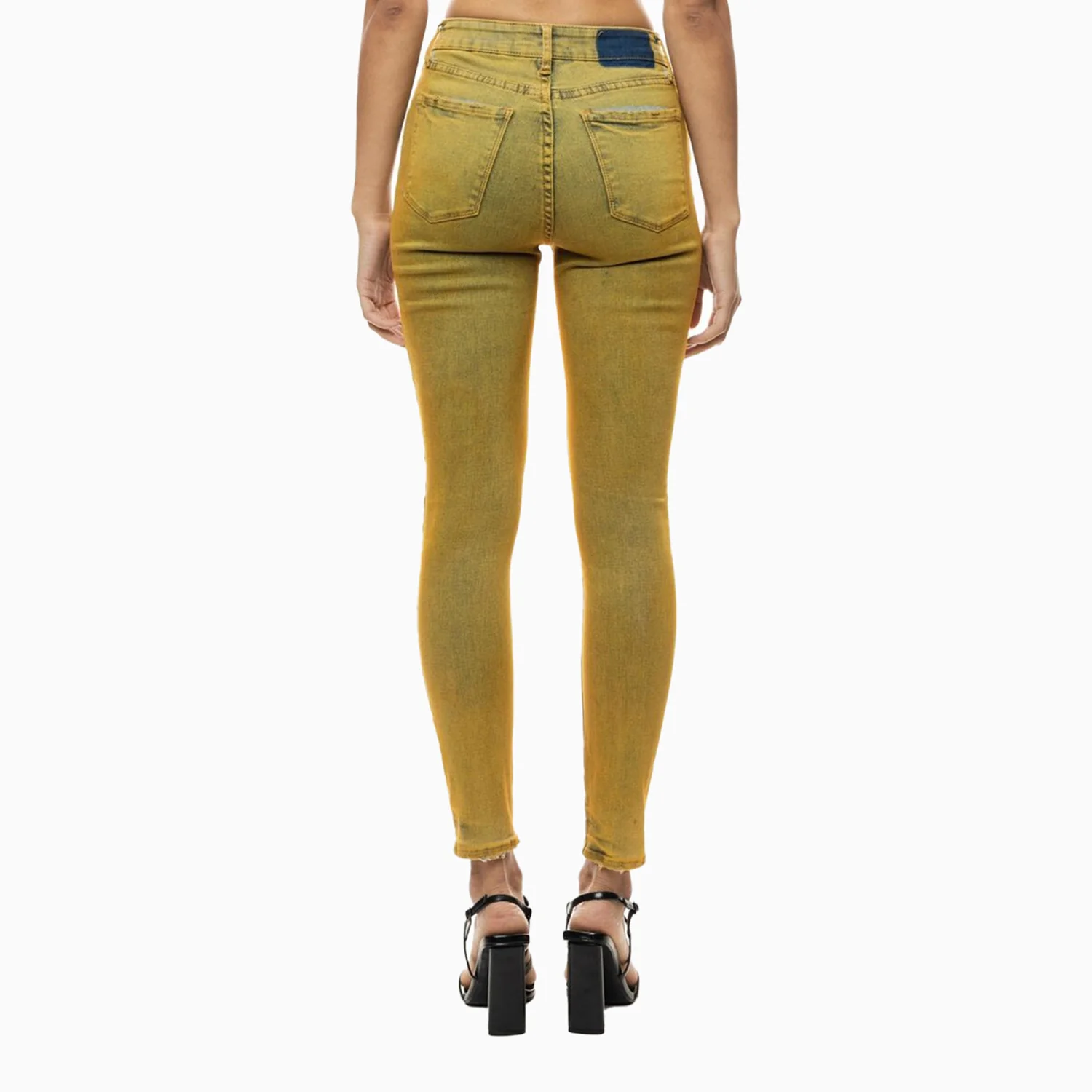 Women's Over Spray Fashion Denim Slim Pant - Image 3