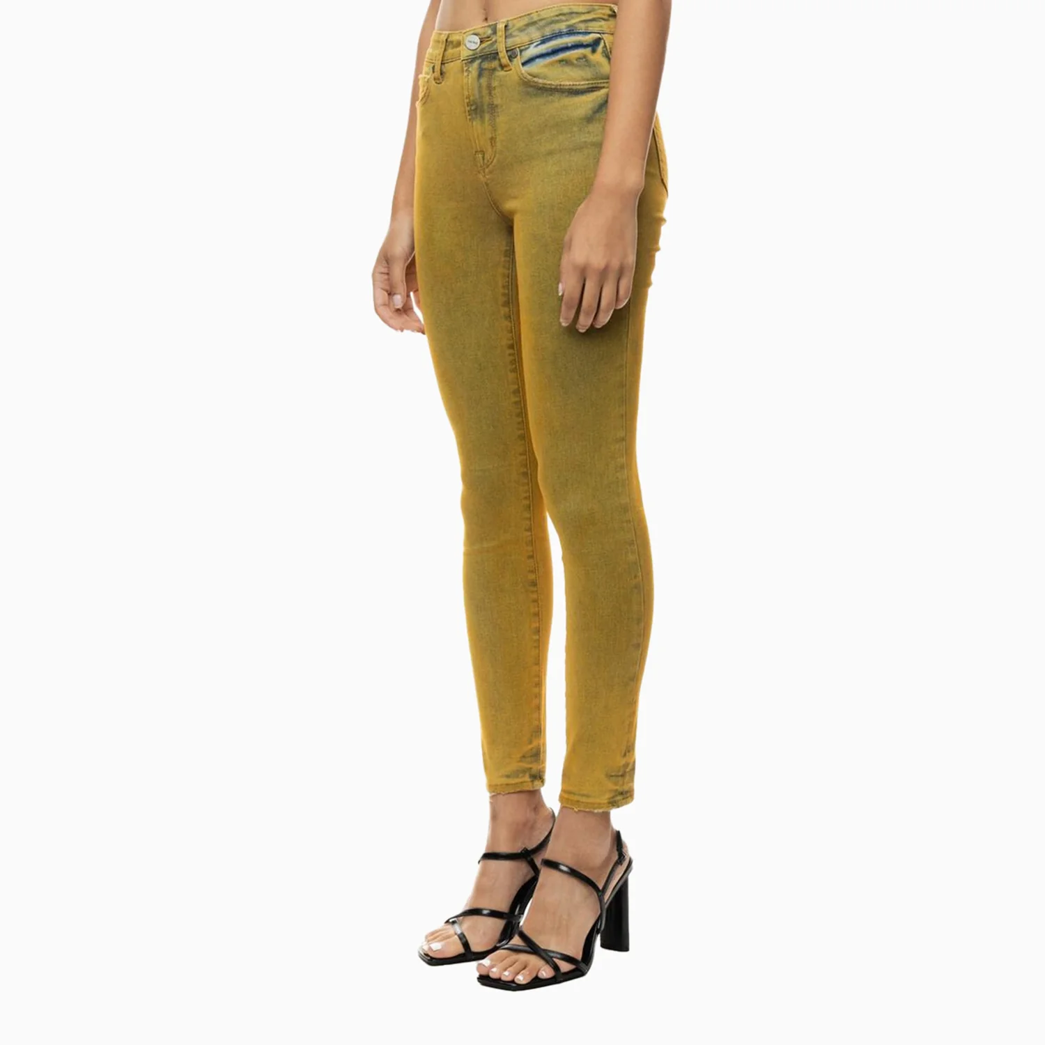 Women's Over Spray Fashion Denim Slim Pant - Image 4