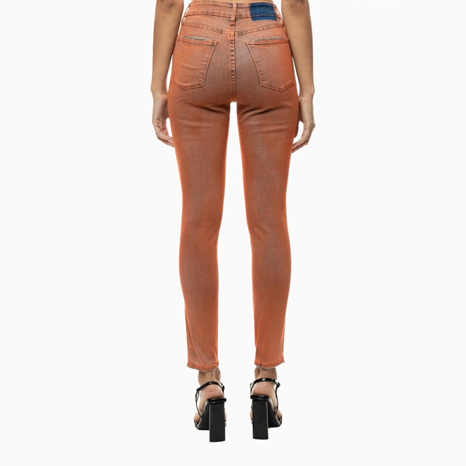 Women's Over Spray Fashion Slim Denim Pant - Image 3