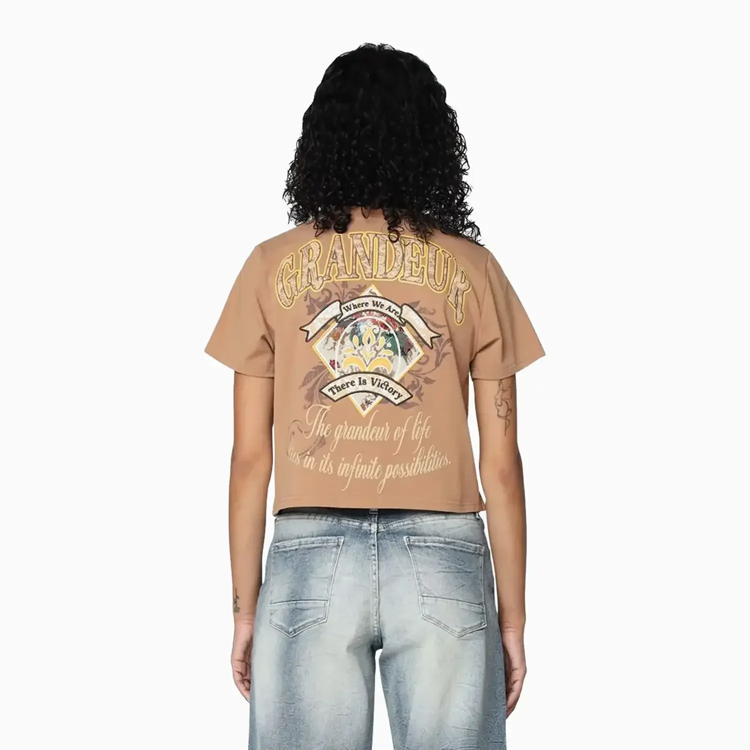 Women's Regular Fit Patch T-Shirt - Image 2
