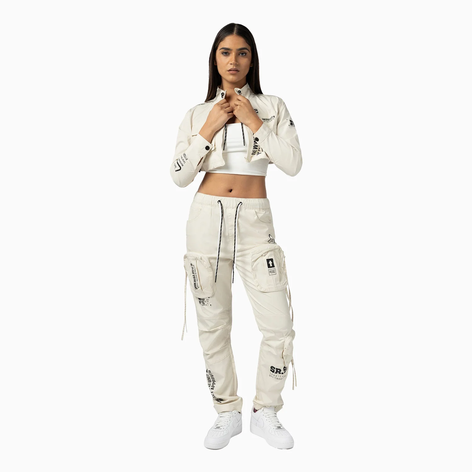 Women's Relaxed Slouch Utility Outfit - Image 2