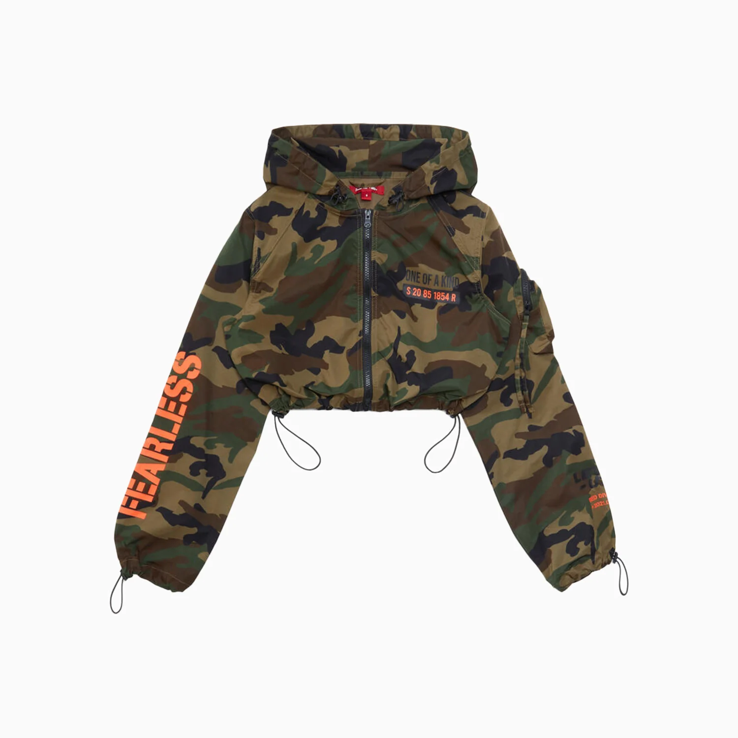 Women's Relaxed Utility Cropped Windbreaker Outfit - Image 14