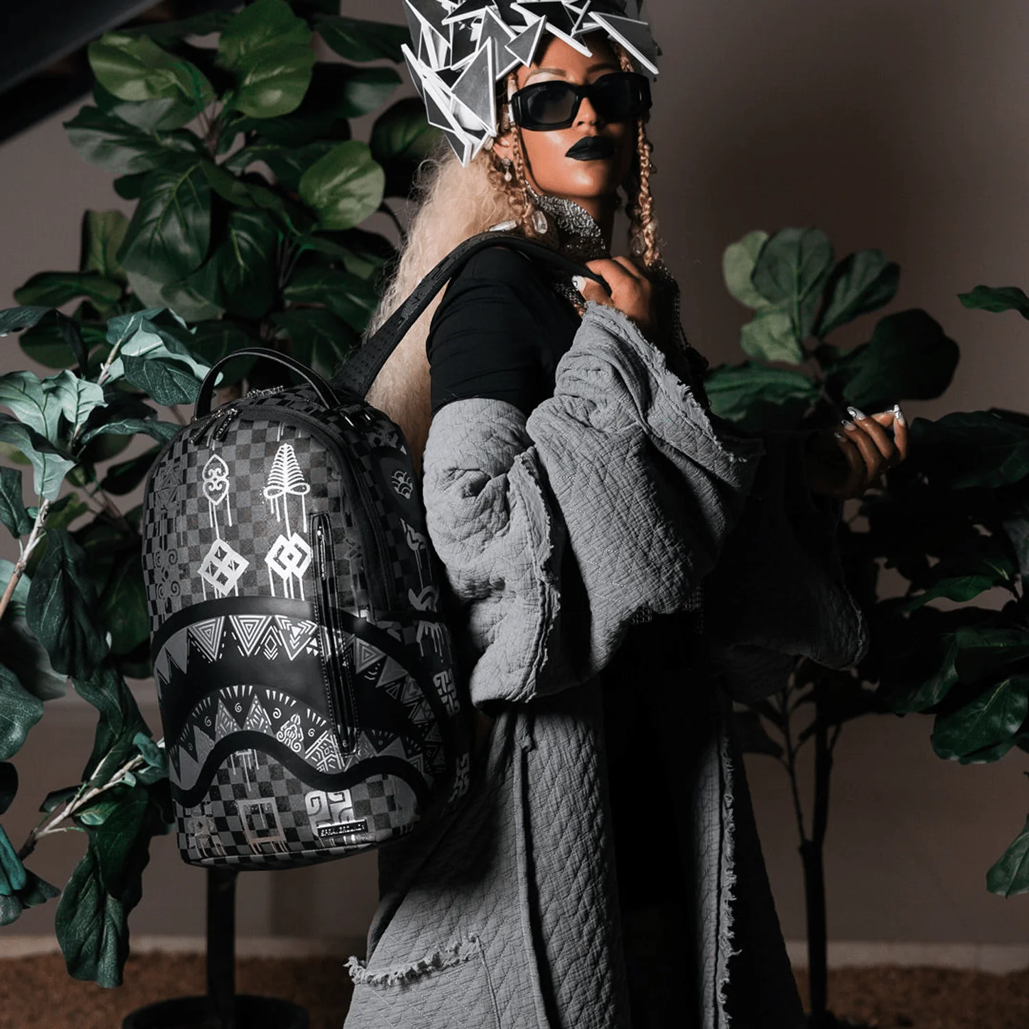 African Intelligence 9 Power Glyphics Backpack - Image 7