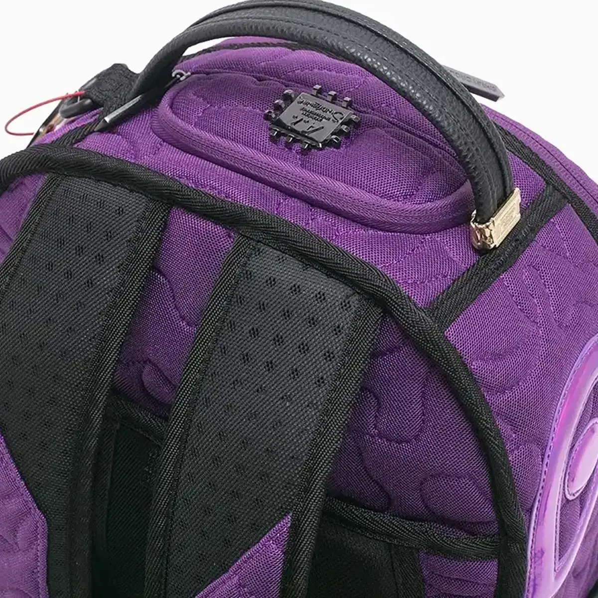 AI Quilted Iridescent Backpack - Image 6