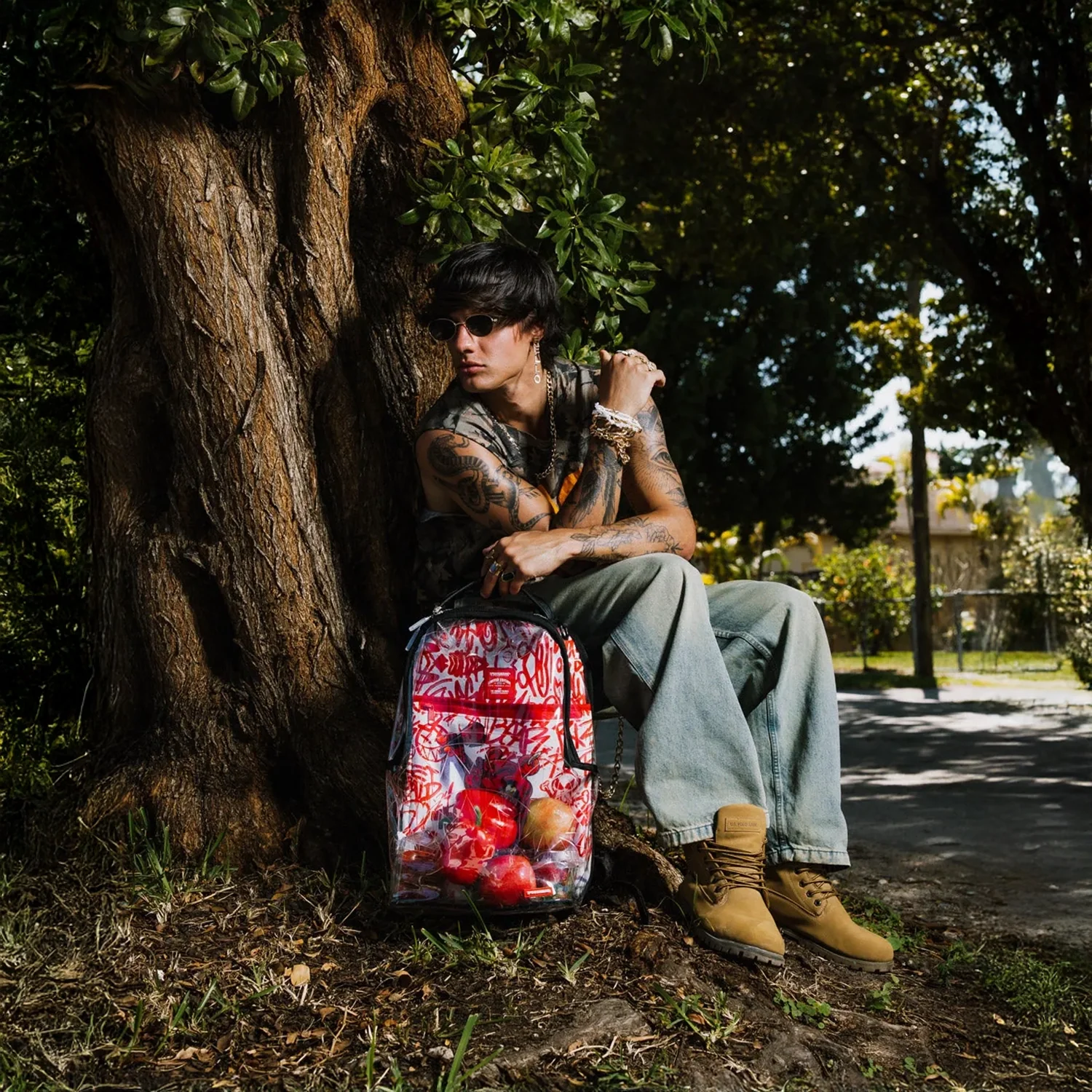 Bear Grills Dlx Clear Backpack - Image 2