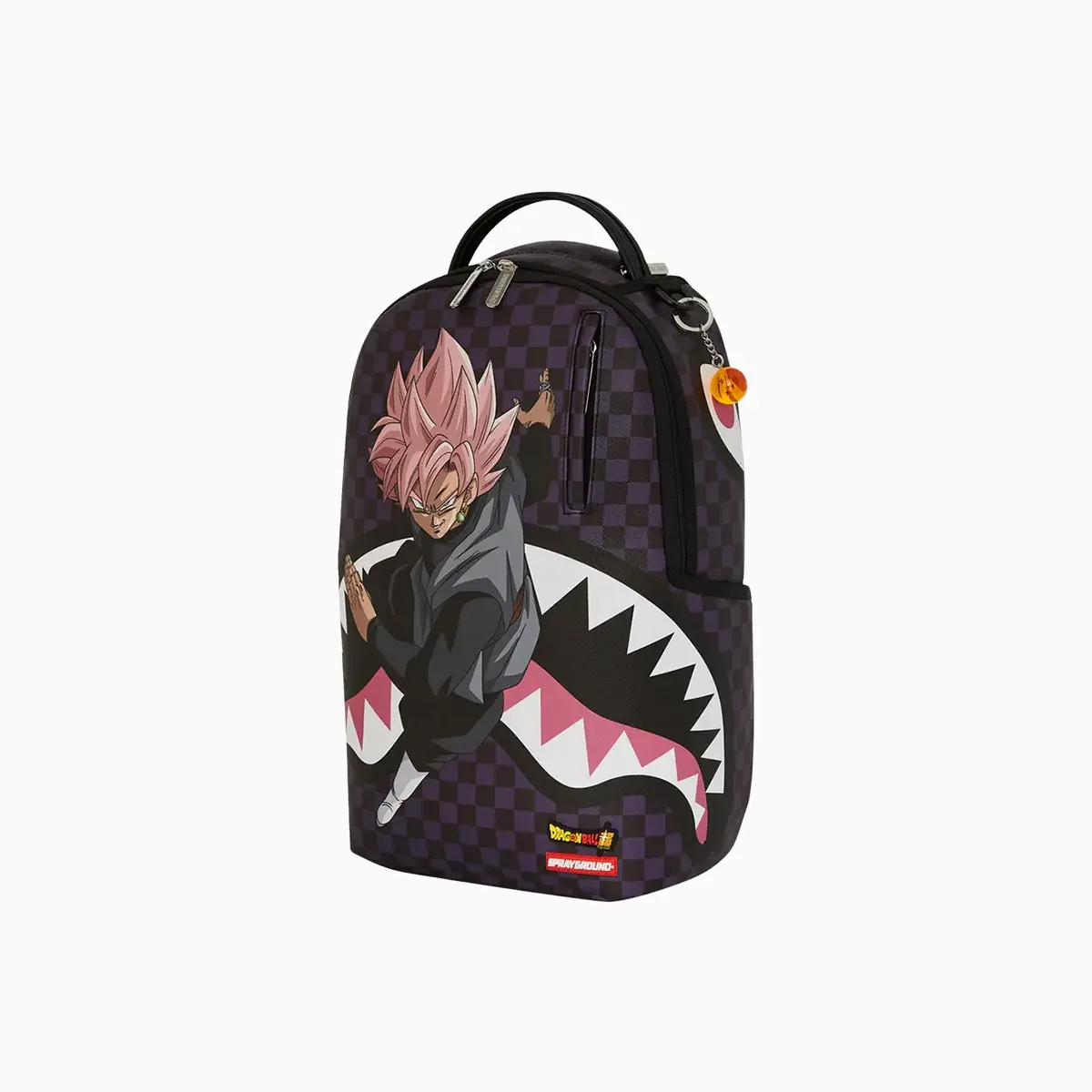 DBZ Super Saiyan Rose Goku Black Purple Dlxsv Backpack - Image 3