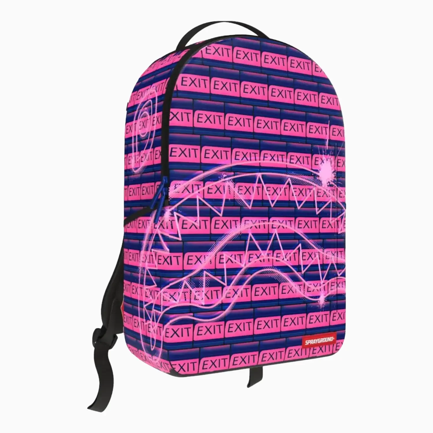 Exit Pink Stripe Backpack - Image 2
