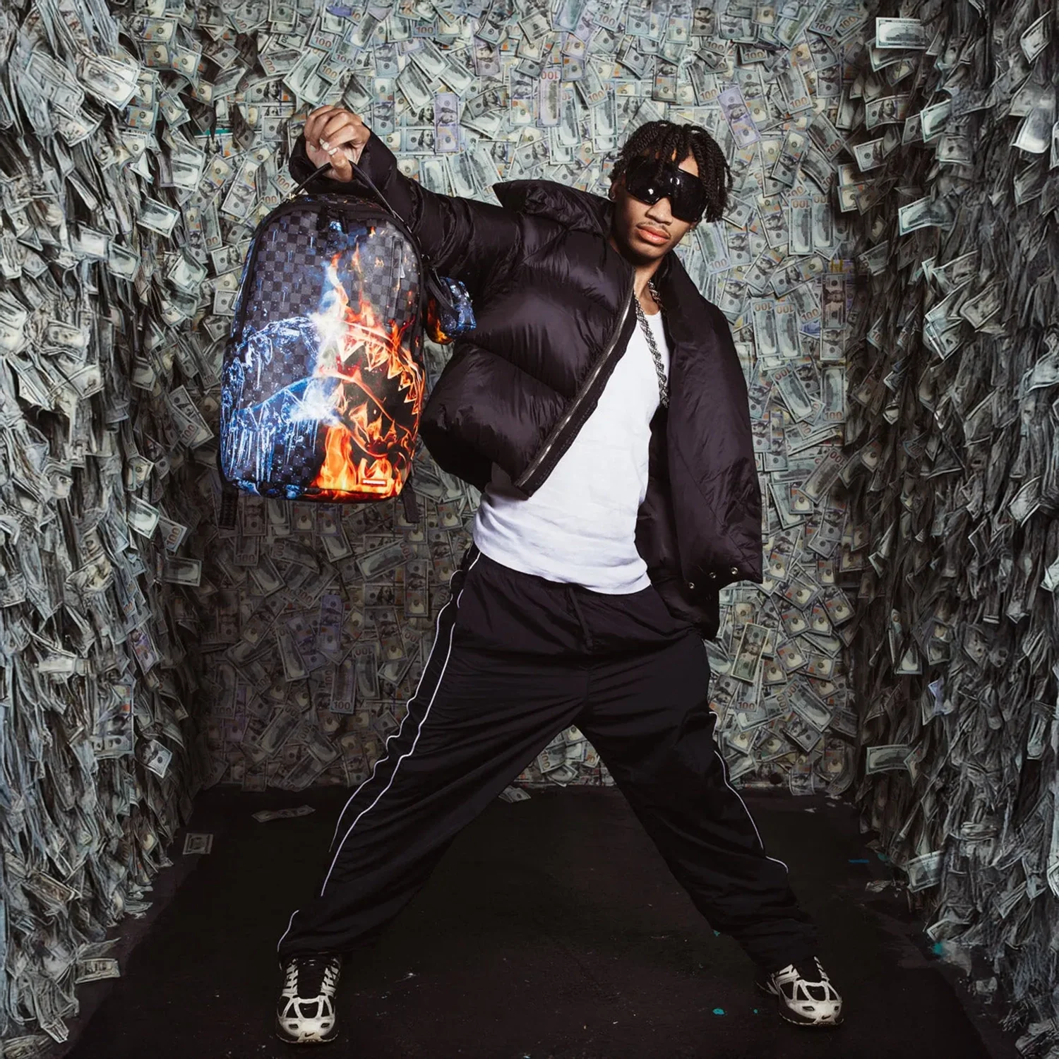 Fire Ice Shark Dlxsv Backpack - Image 6