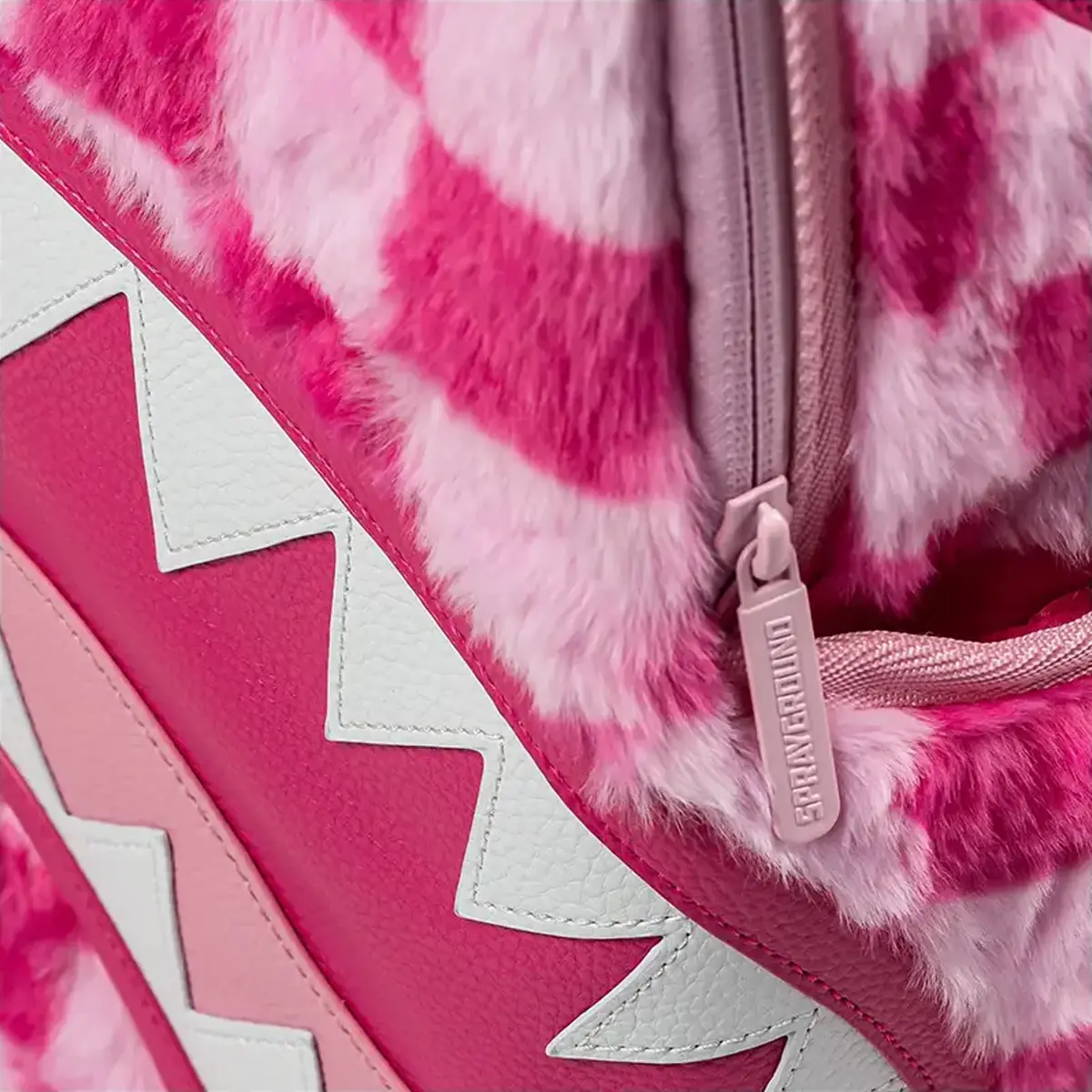 Fur Check Backpack - Image 5