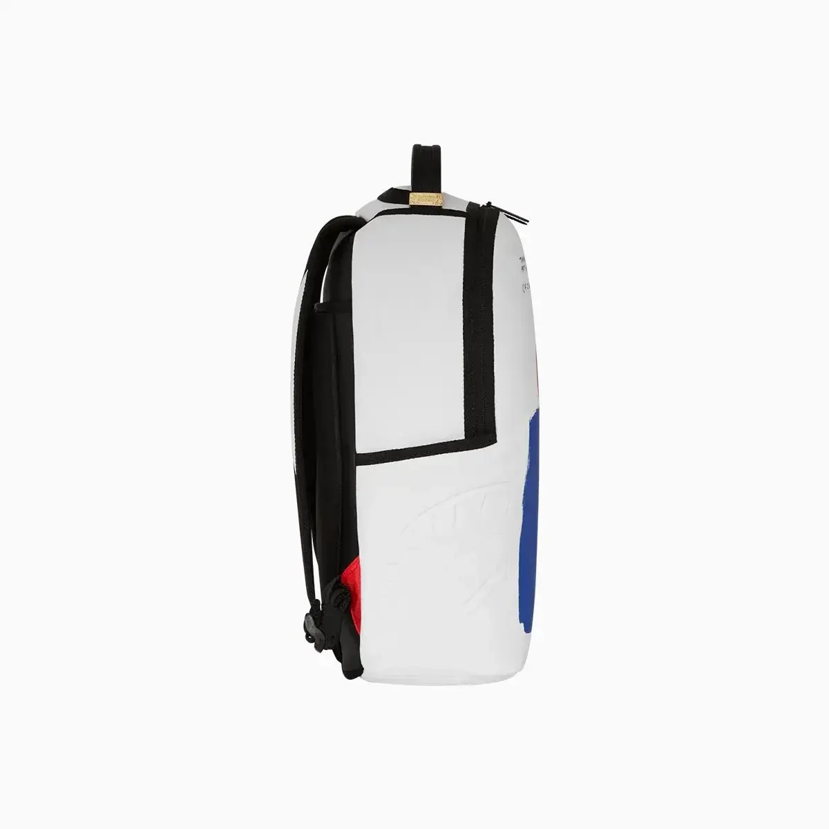 Keith Haring Embossed Shark Handbag Print Backpack - Image 9