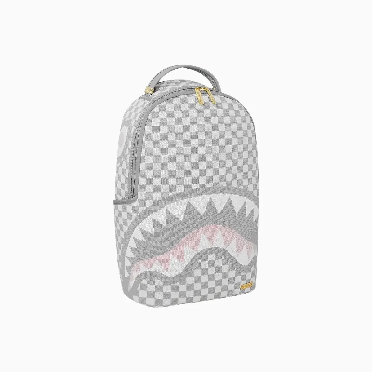 Knit Sharks In Paris In Cream Dlx Backpack - Image 3