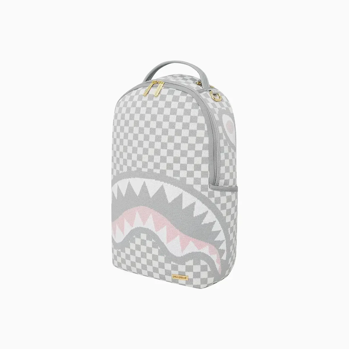 Knit Sharks In Paris In Cream Dlx Backpack - Image 7