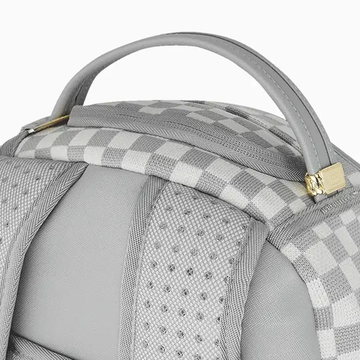 Knit Sharks In Paris In Cream Dlx Backpack - Image 8