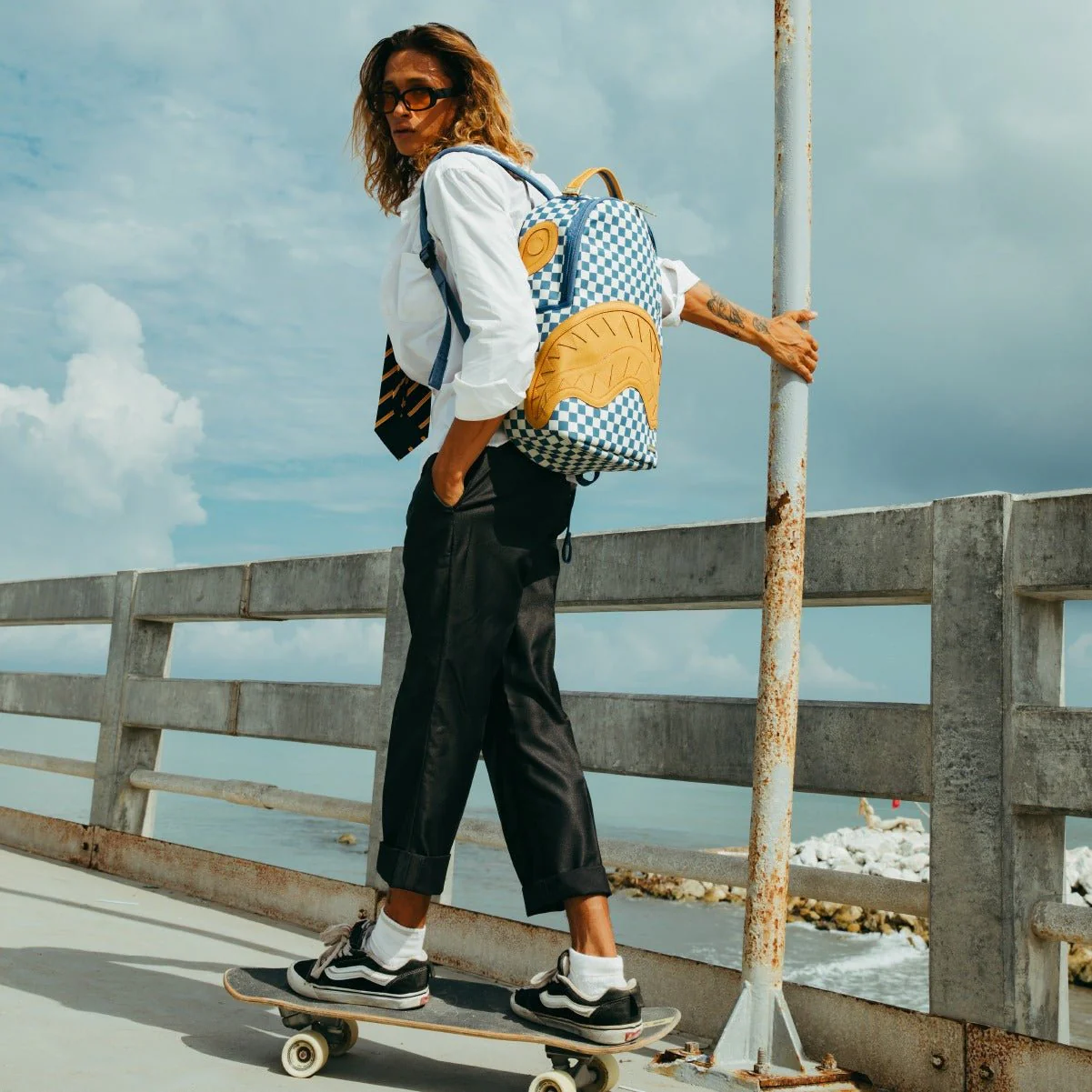 Letter Checkers DLXSV Backpack - Image 8