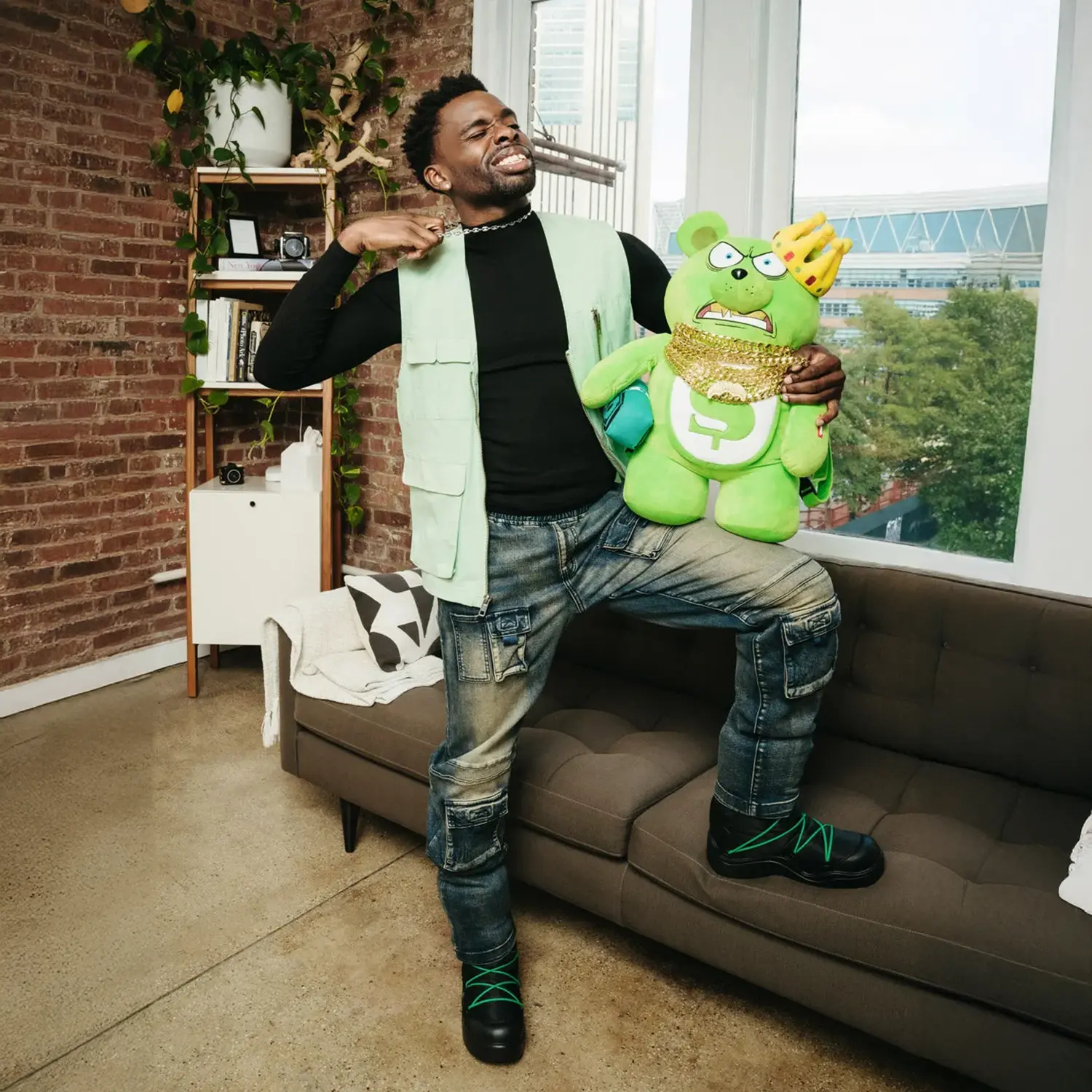 Money Bear 12 Chainz Backpack - Image 4