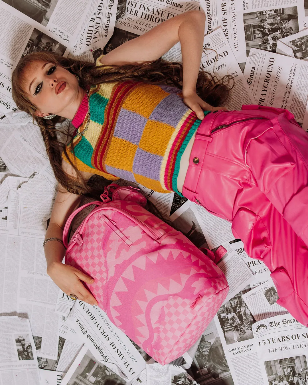 Pink 3Am Turnt Dlxsv Backpack - Image 2
