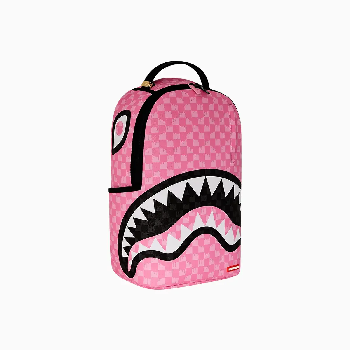 Pink And Black Drip Check Dlxsv Backpack - Image 5