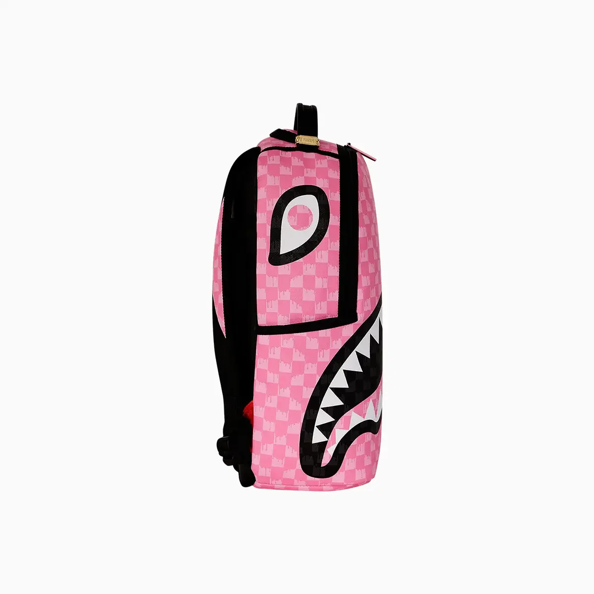 Pink And Black Drip Check Dlxsv Backpack - Image 6
