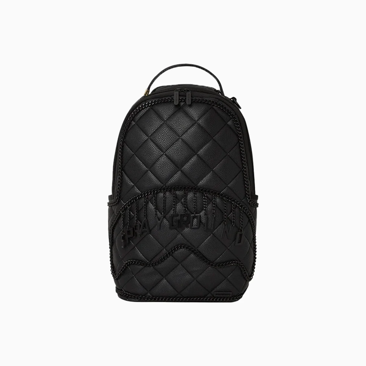 Quilted Logo Backpack