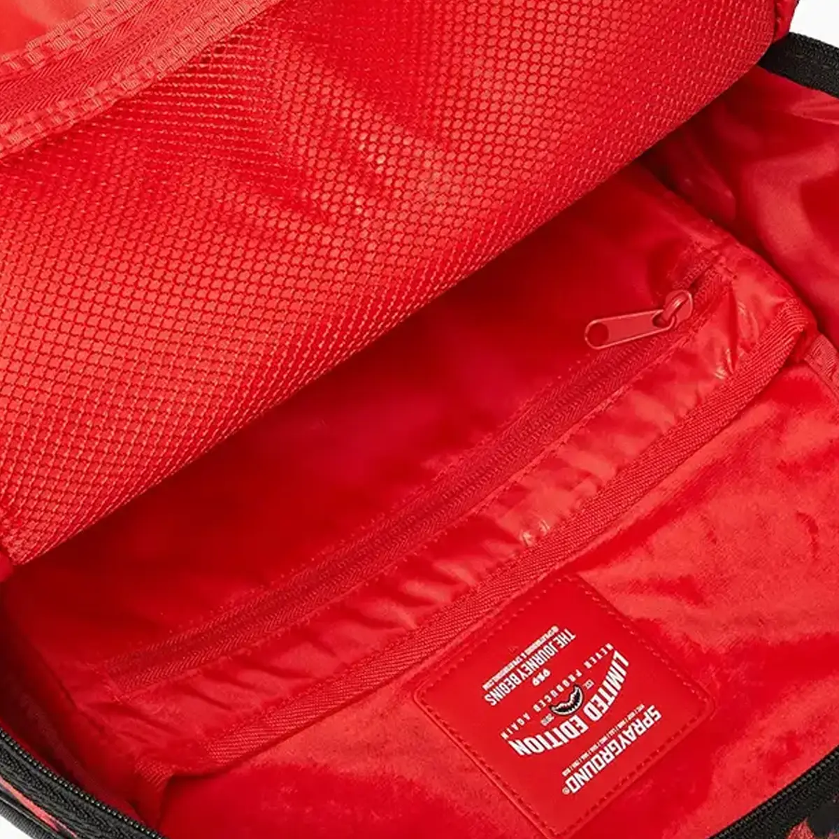 Red Leopard Puffer Dlx Backpack - Image 10