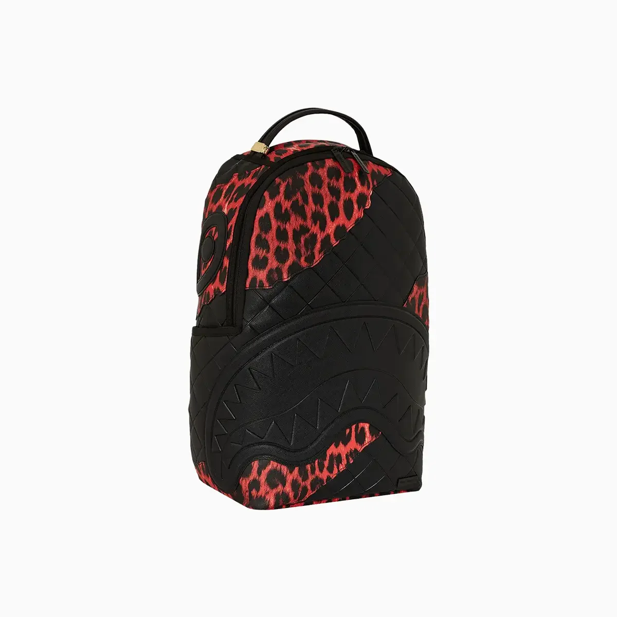 Red Leopard Puffer Dlx Backpack - Image 6