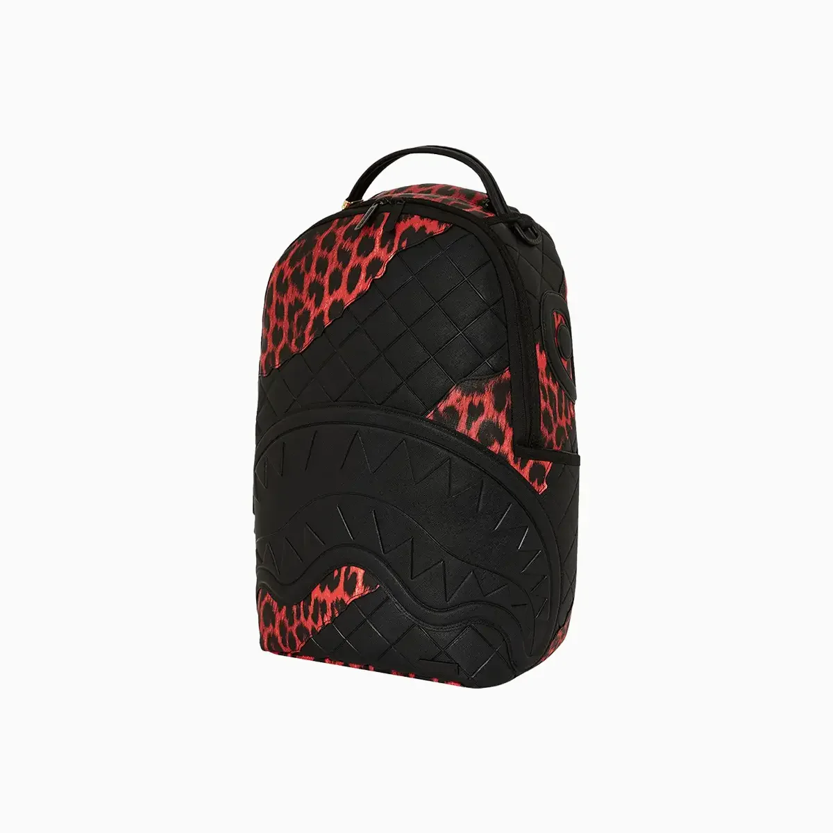 Red Leopard Puffer Dlx Backpack - Image 8