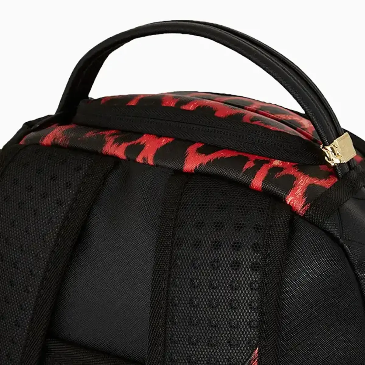 Red Leopard Puffer Dlx Backpack - Image 9