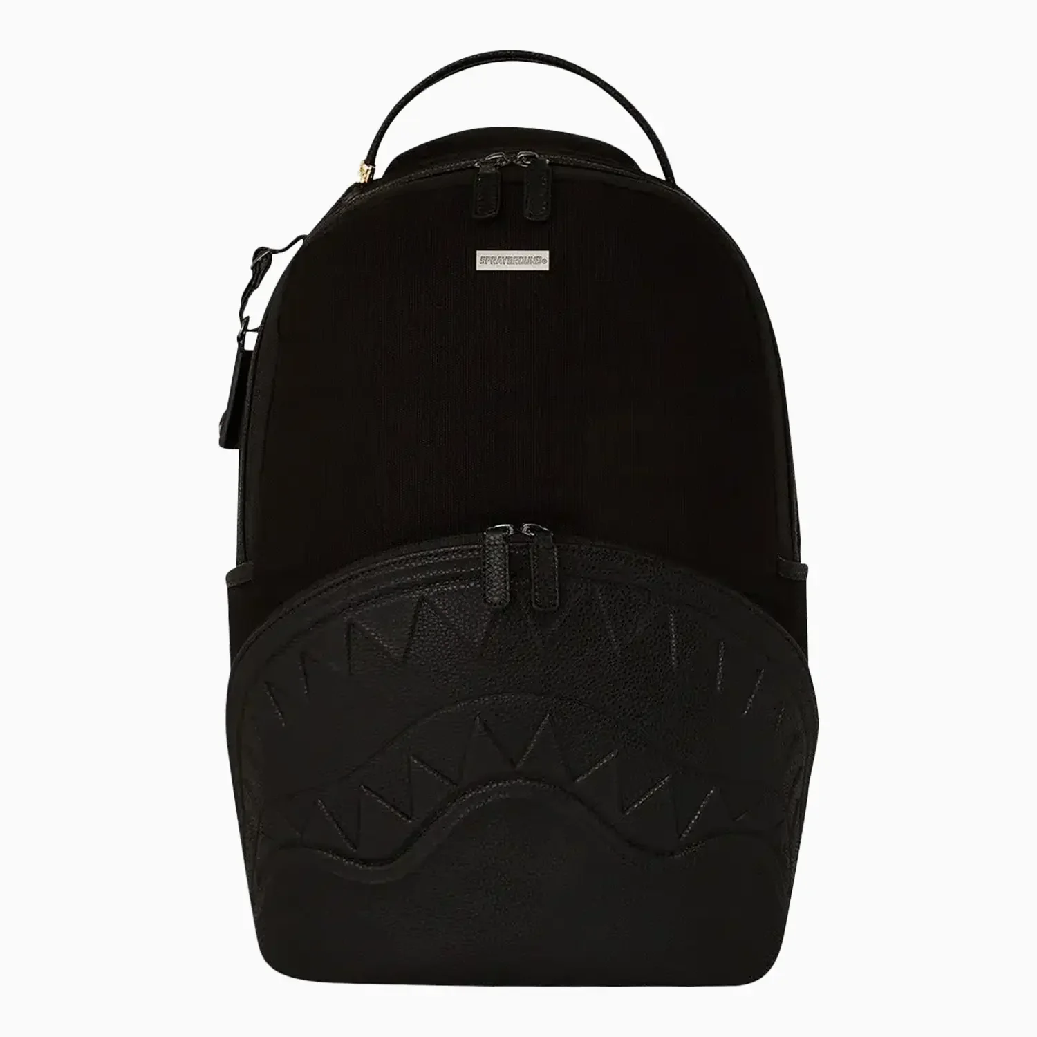 Shark Pocket Canvas Backpack
