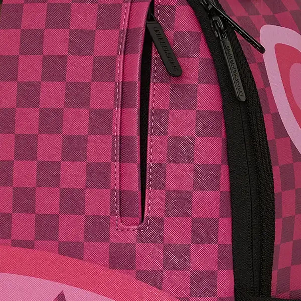 Split Sip Pink Check Dlxsv Backpack - Image 10