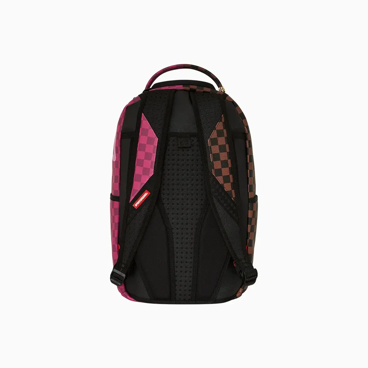 Split Sip Pink Check Dlxsv Backpack - Image 3