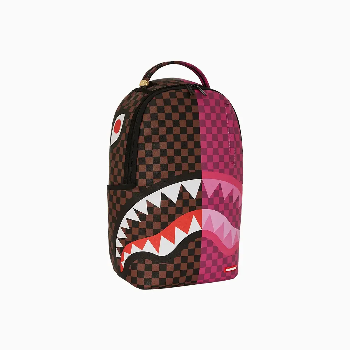 Split Sip Pink Check Dlxsv Backpack - Image 5
