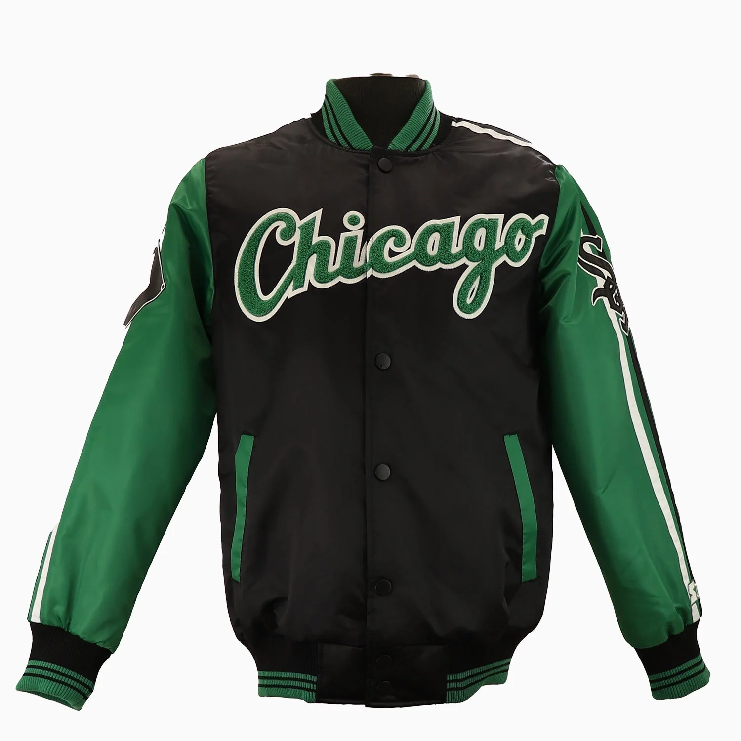 Men's Chicago White Sox MLB Varsity Satin Jacket