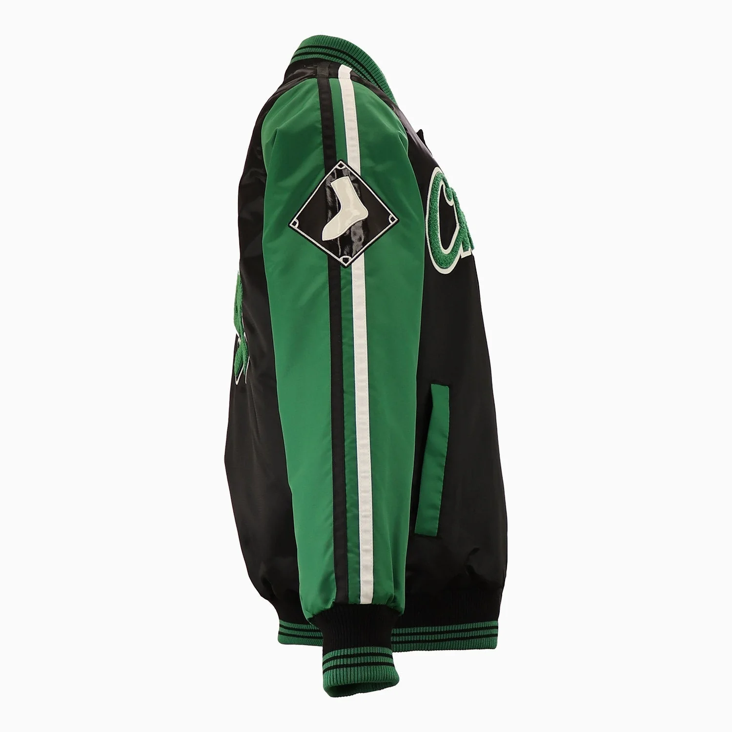 Men's Chicago White Sox MLB Varsity Satin Jacket - Image 3