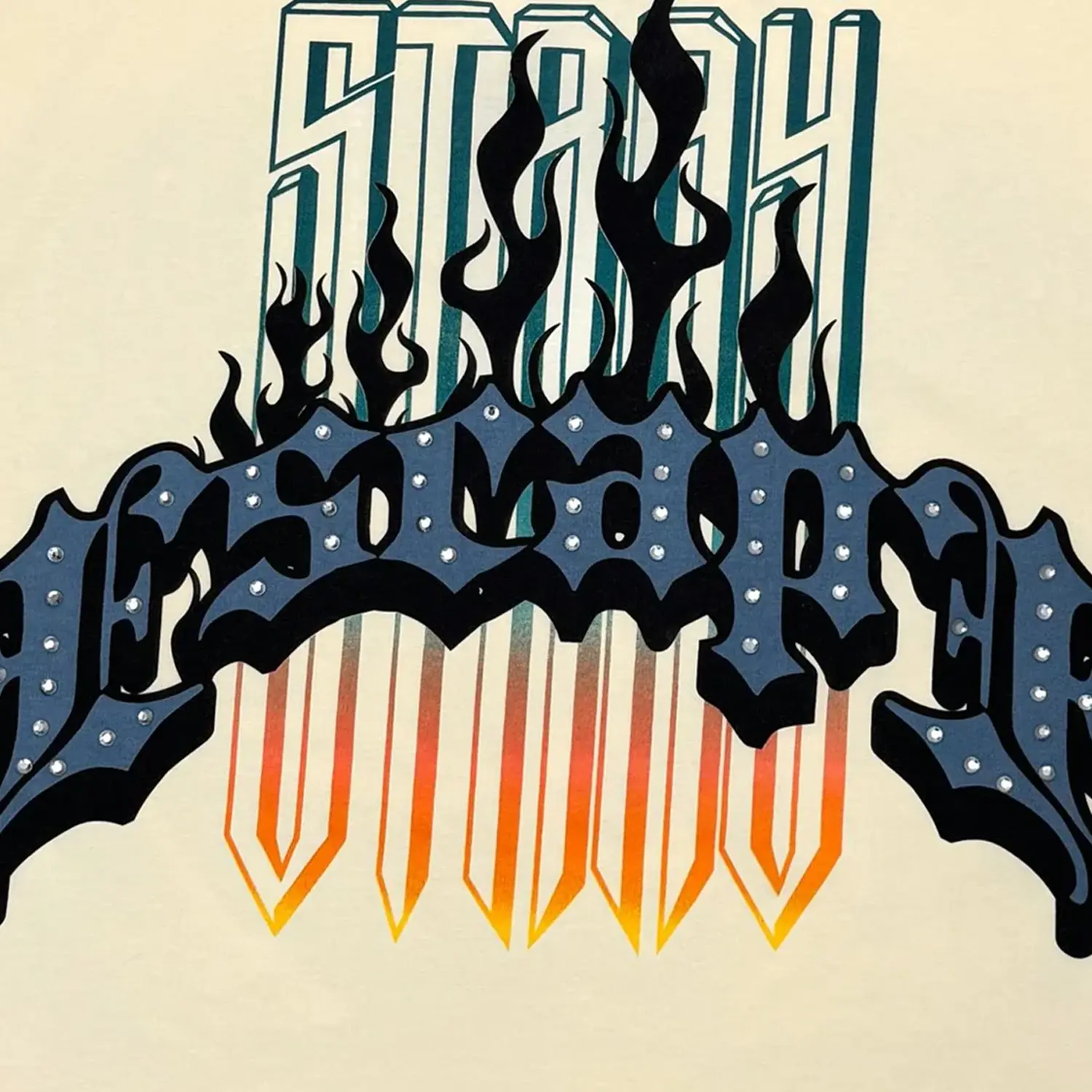 Men's Escape Stray Graphic Wide Crop Fit T-Shirt - Image 7