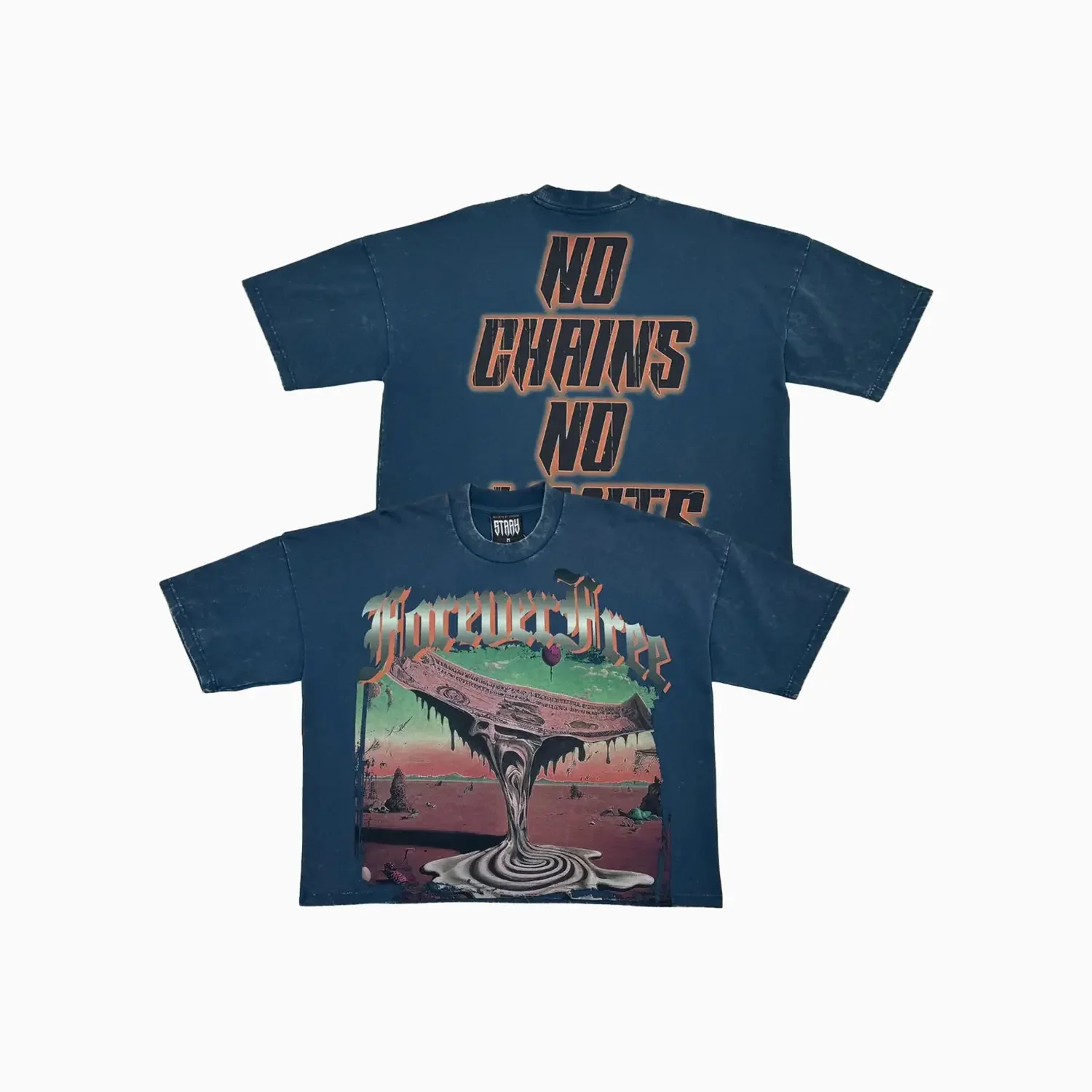 Men's No Chains No Limits Drop Shoulders T-Shirt - Image 3