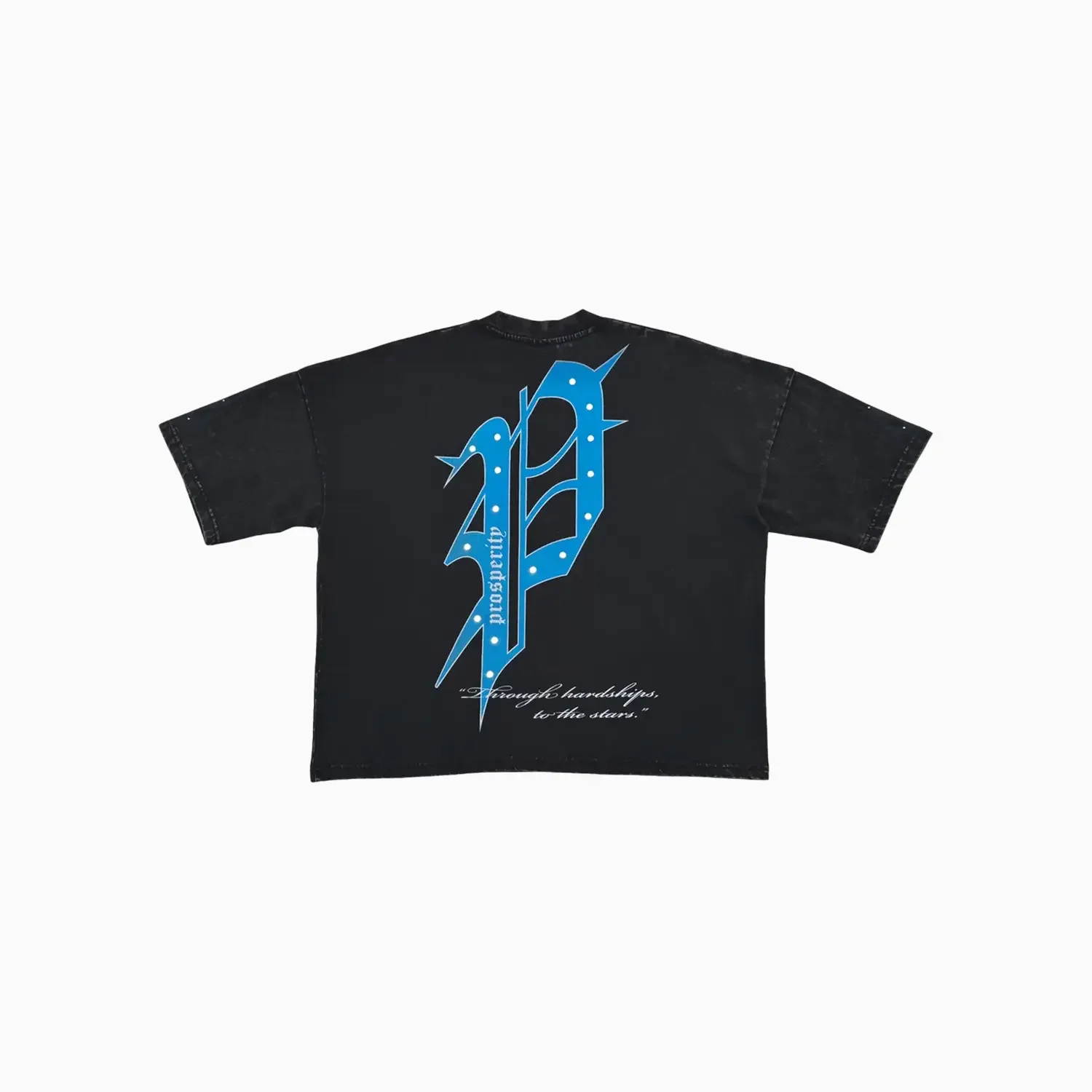 Men's Through Hardships To The Stars Drop Shoulders T-Shirt - Image 2