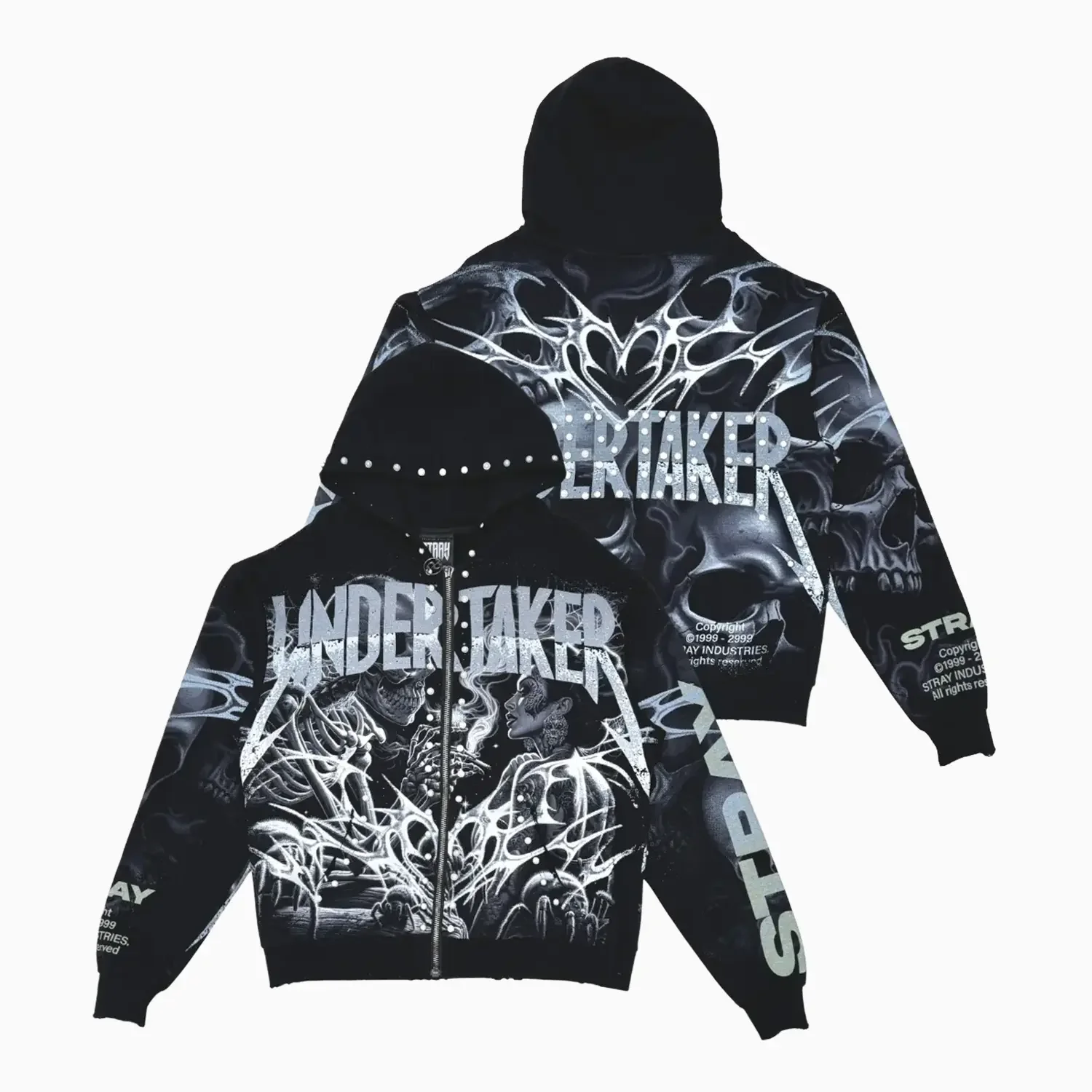 Men's Undertaker Full Zip Hoodie - Image 5