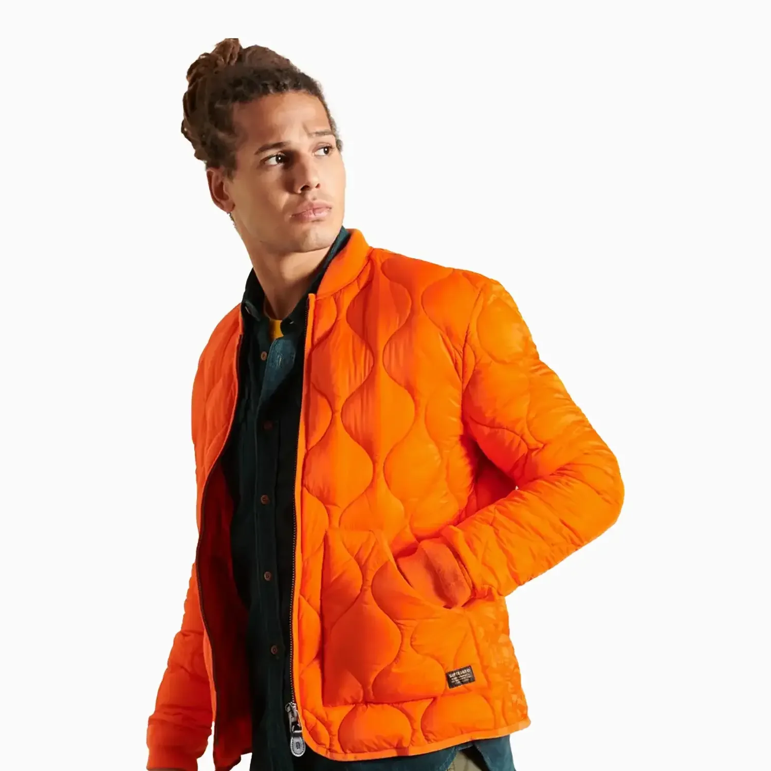 Men's Liner Full Zip Bomber Jacket - Image 3