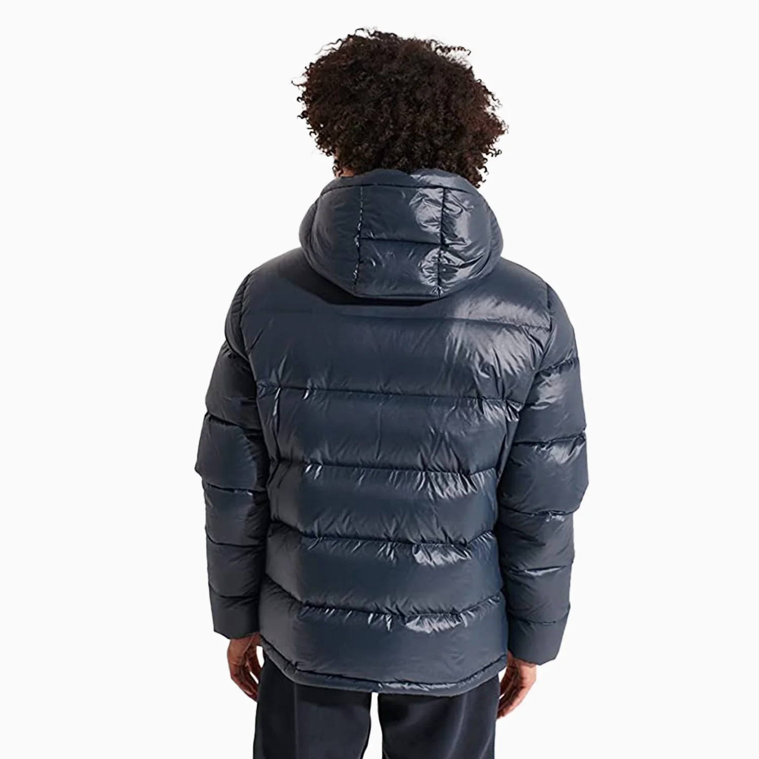 Men's Mountain Hooded Down Puffer Jacket - Image 3