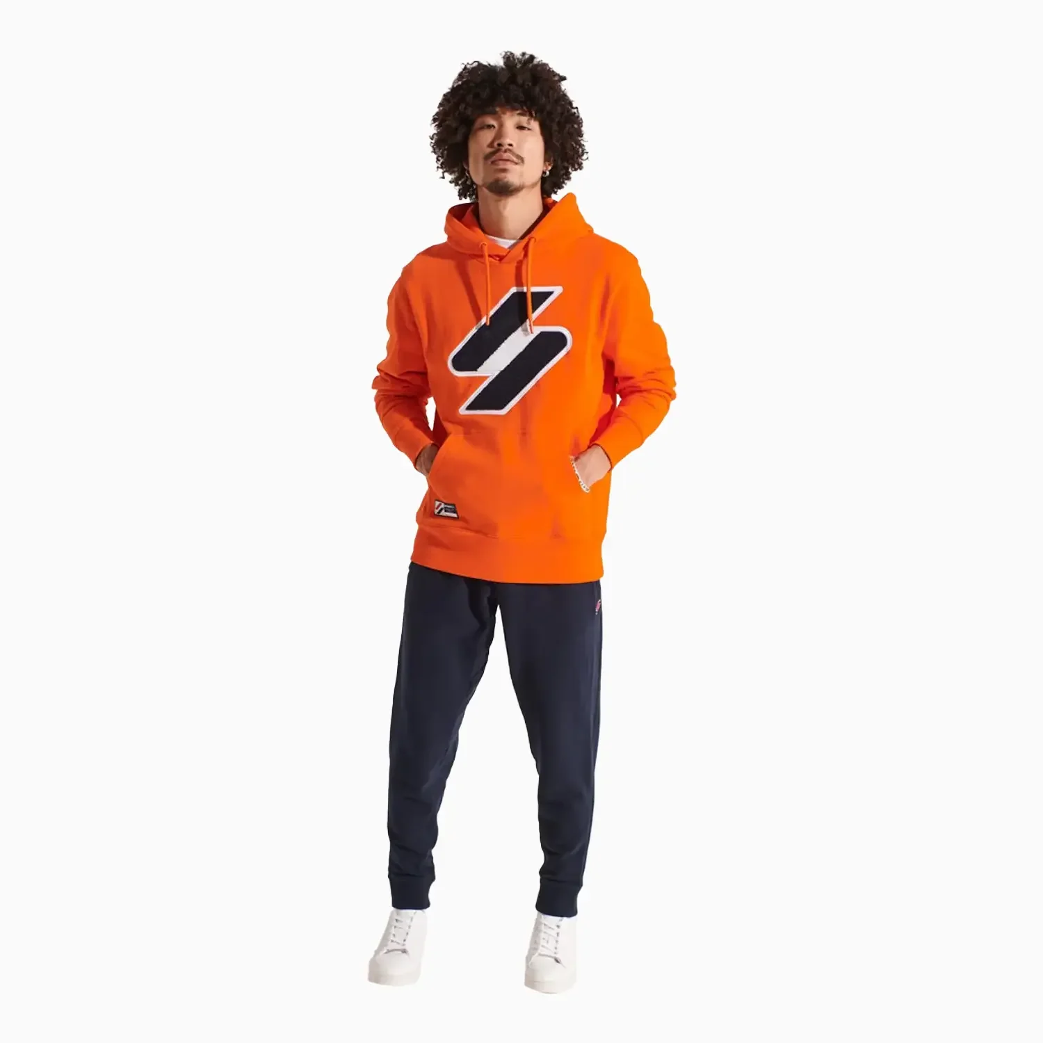 Men's Superdry Code Logo Hoodie - Image 10