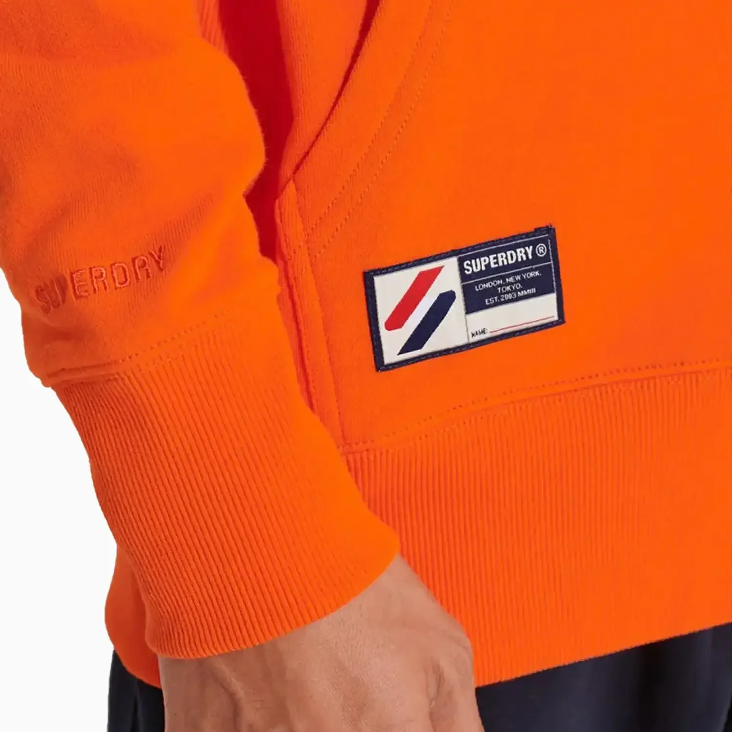 Men's Superdry Code Logo Hoodie - Image 14