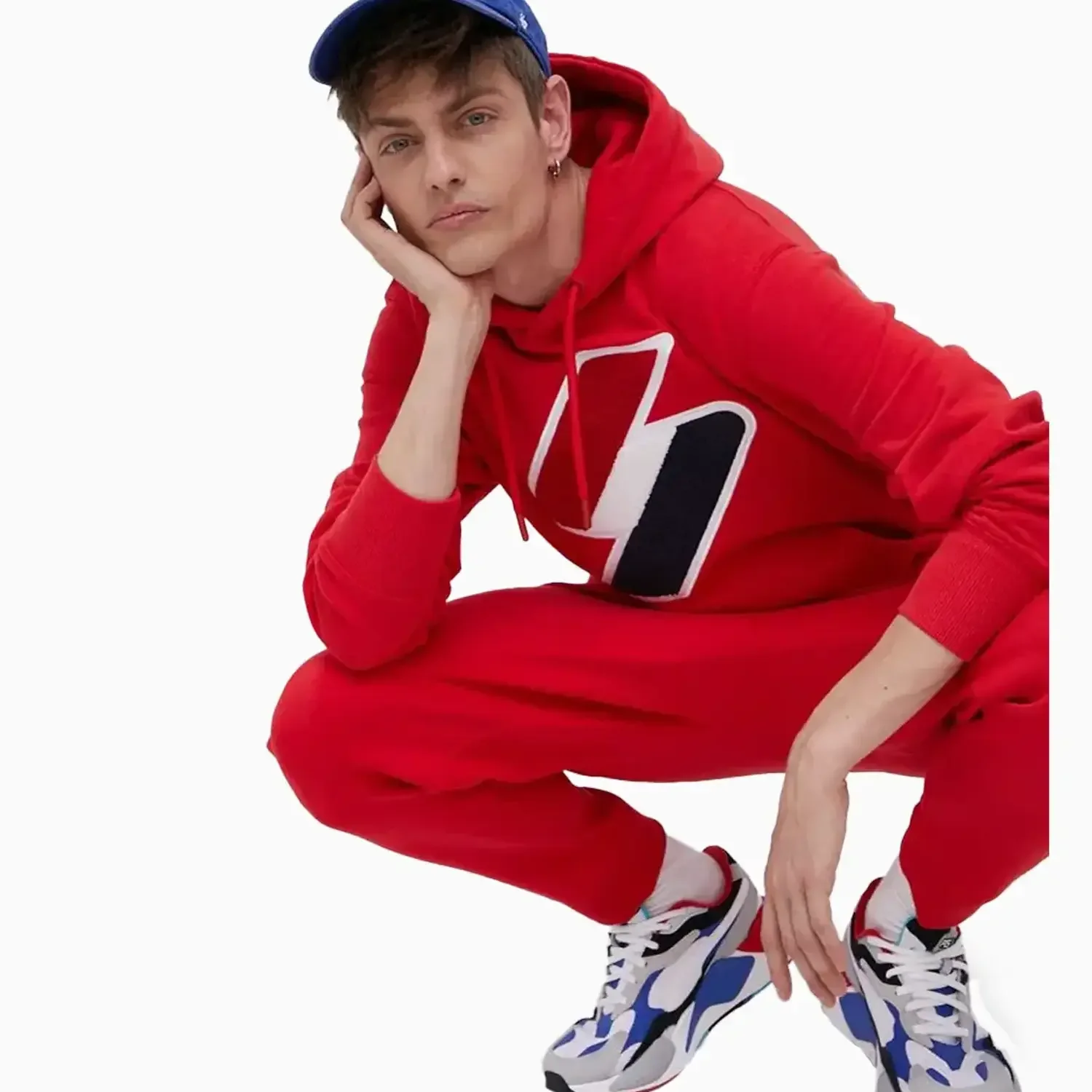 Men's Superdry Code Logo Hoodie - Image 4