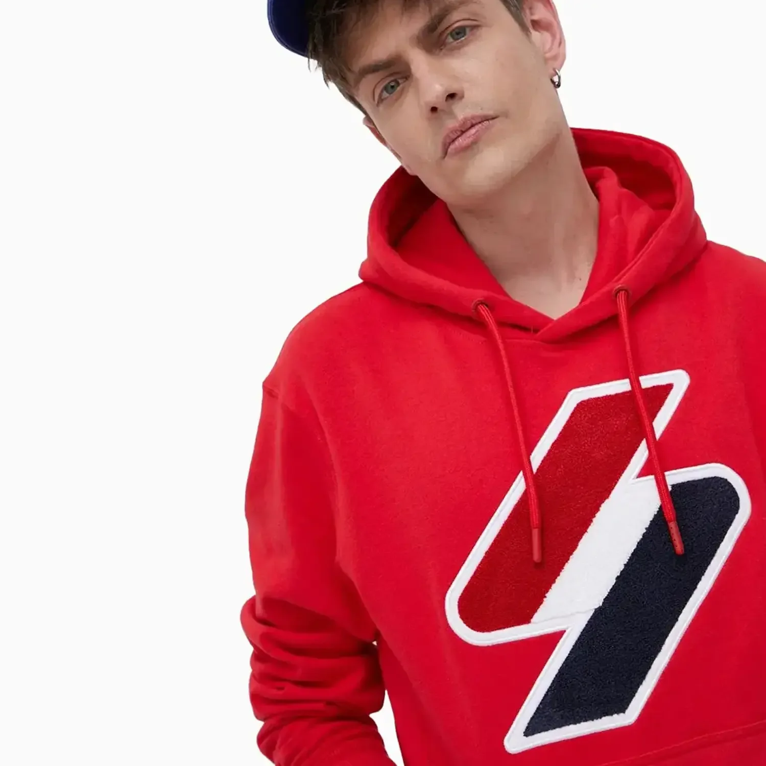 Men's Superdry Code Logo Hoodie - Image 5