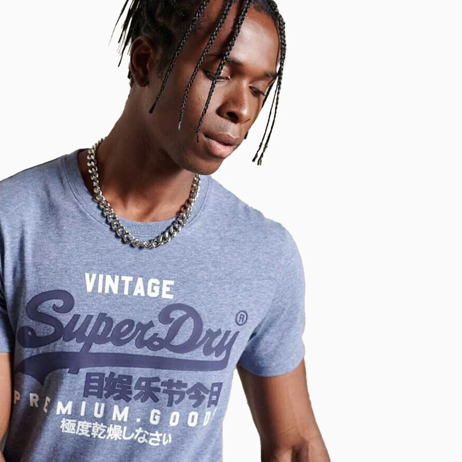Men's Vintage Logo T Shirt - Image 4