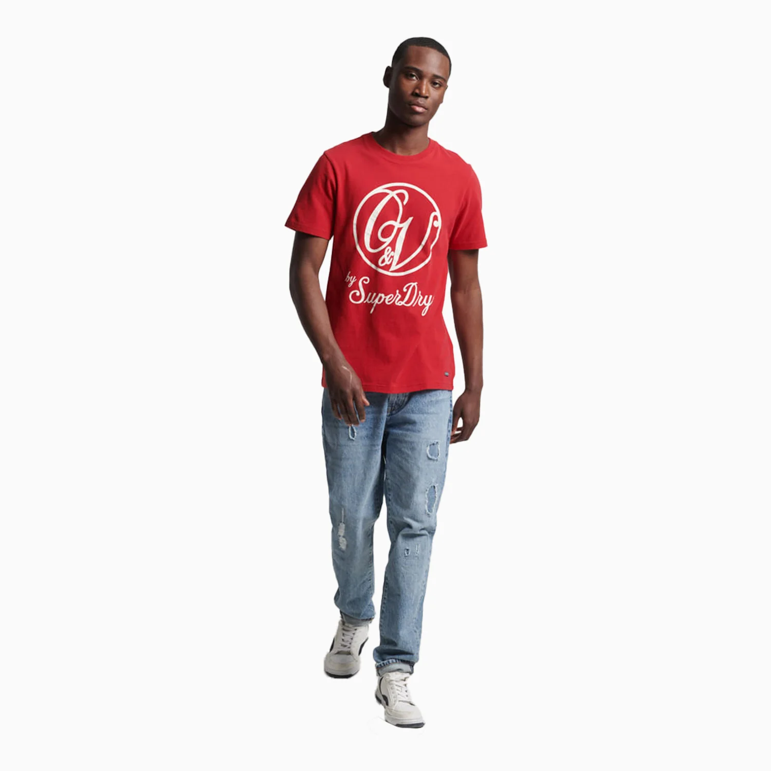 Men's Vintage Monogram T Shirt - Image 2