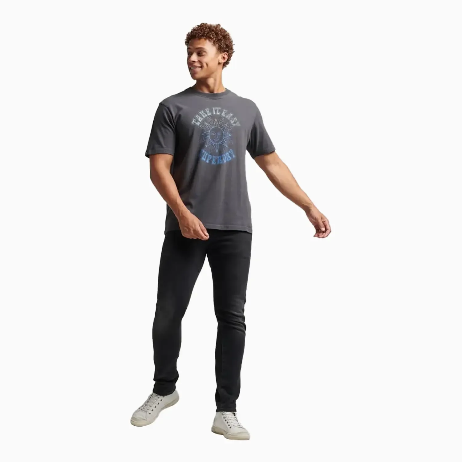 Men's Vintage Psych Rock T Shirt - Image 2
